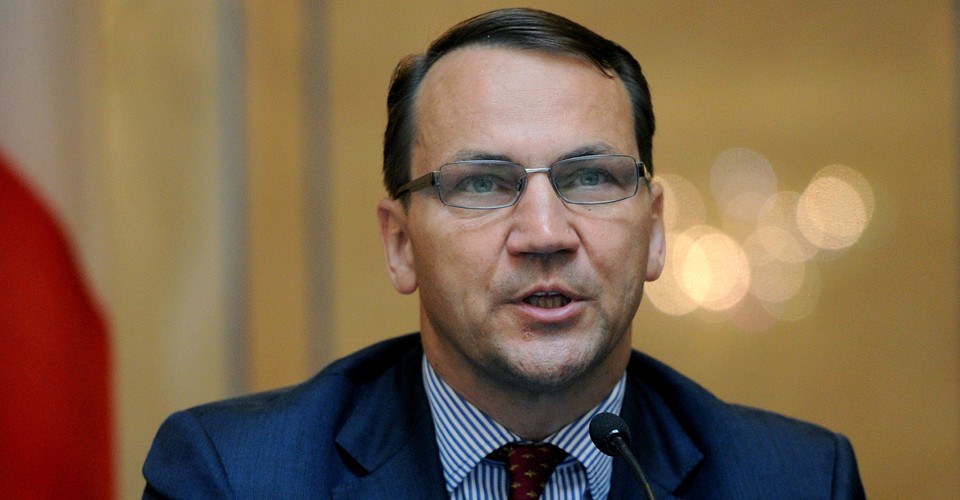 Радослав Сікорський під час інтерв'ю італійській газеті Il Messaggero