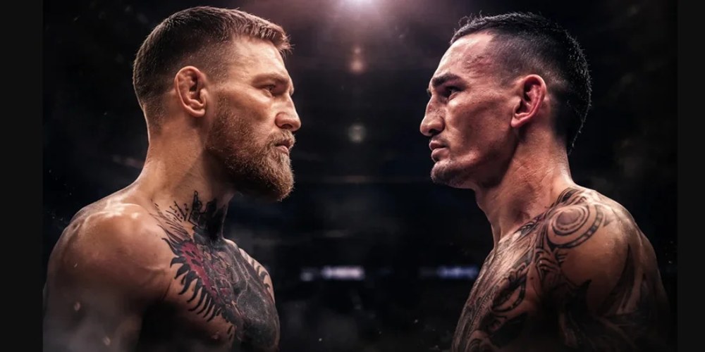 Конор Макгрегор і Макс Голловей перед боєм-реваншем на UFC 329