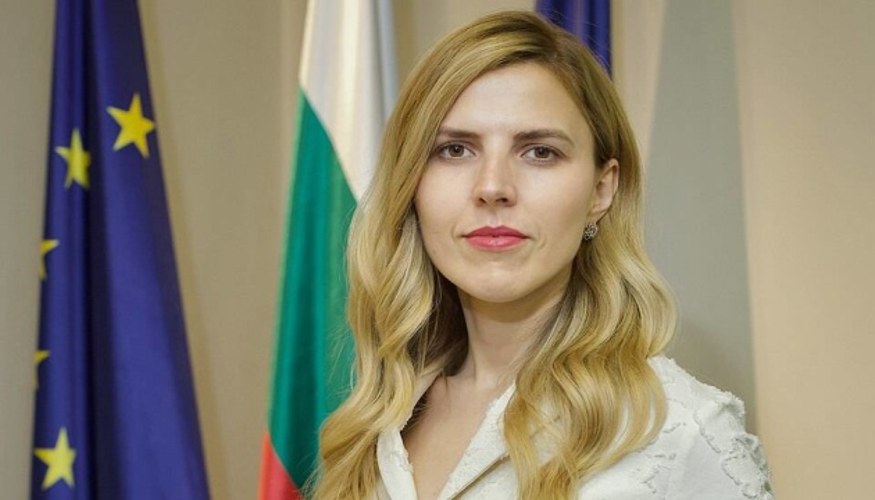 Міністерка закордонних справ Болгарії Веліслава Петрова на брифінгу в Києві 15 липня 2026 року