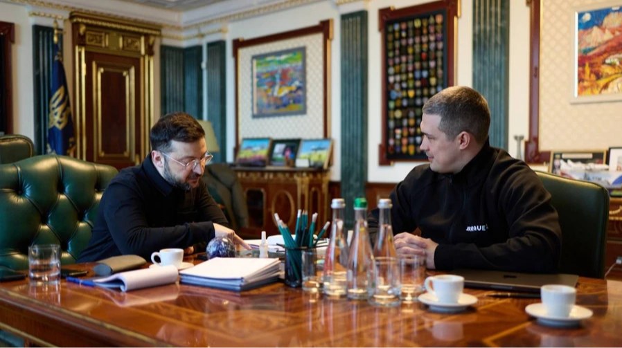 Михайло Федоров під час брифінгу 16 липня у Києві