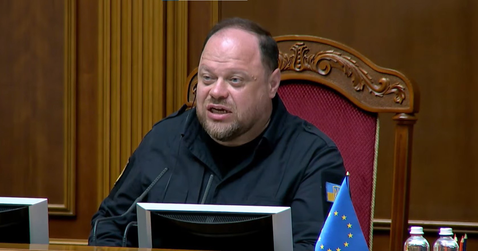 Руслан Стефанчук наприкінці пленарного засідання Верховної Ради 16 липня 2026 року