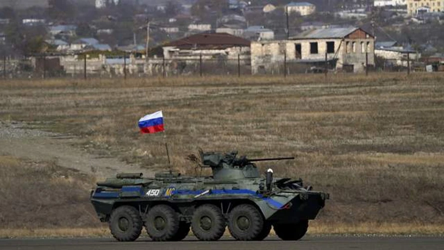 Ілюстративне зображення прикордонної лінії між Росією та тимчасово окупованими територіями України.